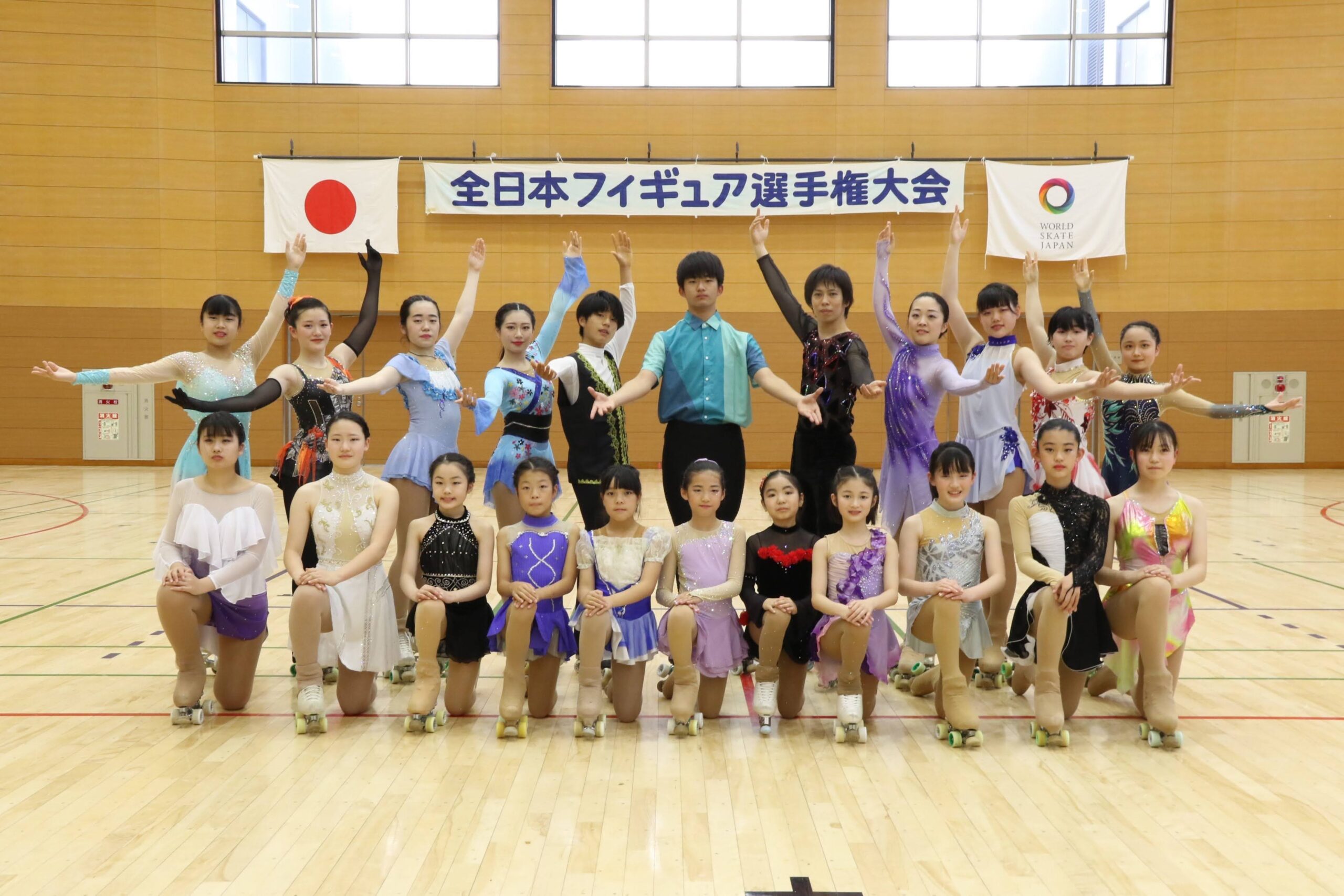 第７１回全日本ローラースケートフィギュア選手権大会が開催されました。