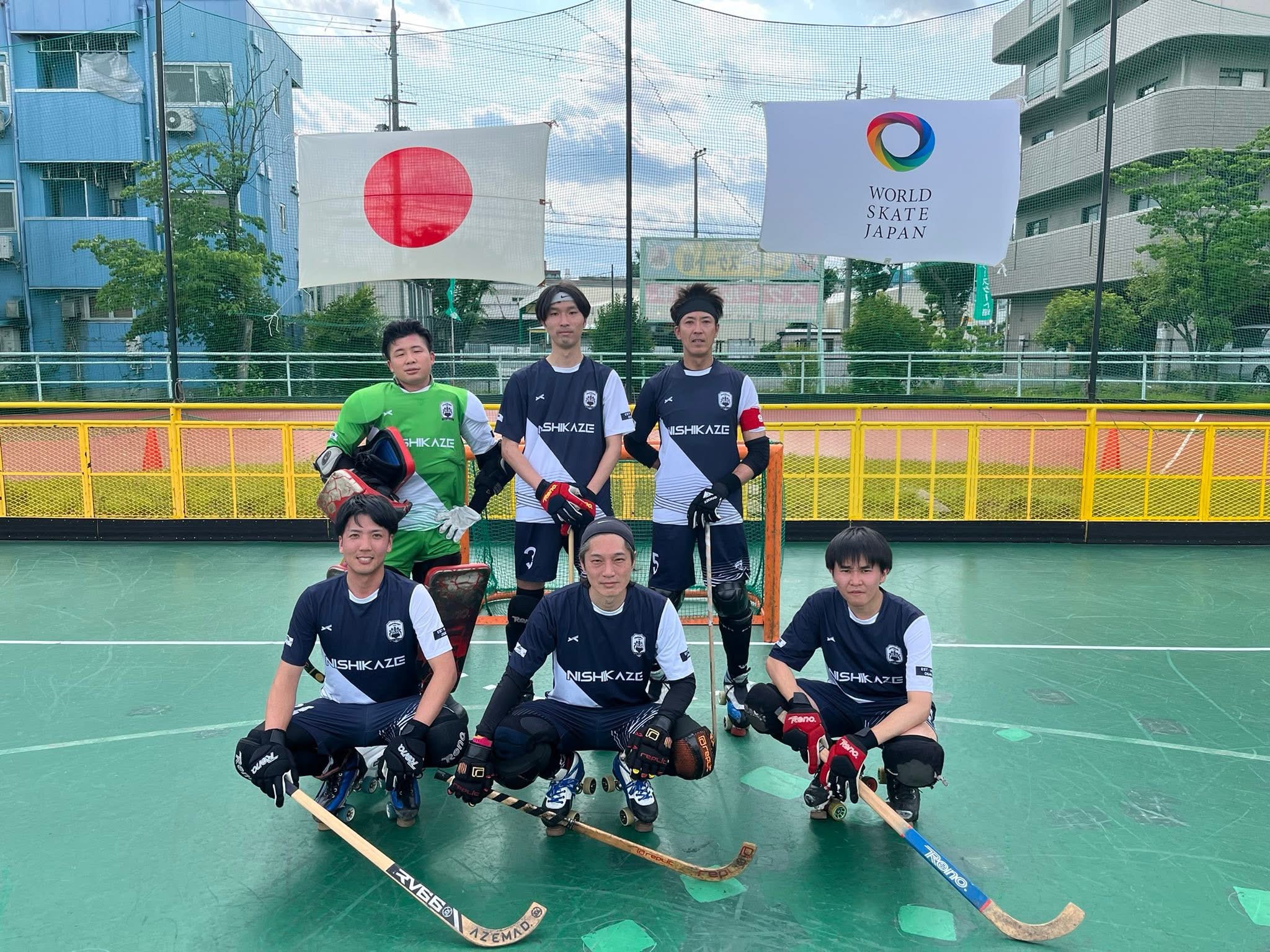 第37回 西日本ローラーホッケー選手権大会　　優勝 西風